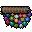Colourful Pom-Pom Carpet (Rolled-Up)