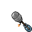 Ignited Fireworks Rocket