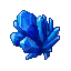 Large Crystal (Blue)