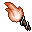 Lit Rainbow Torch (Medium)