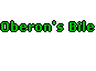 Oberon's Bile