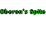 Oberon's Spite