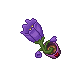Purple Blossom Lamp