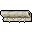 Rolled-up White Fur Carpet