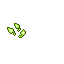 Small Glowing Mushrooms (Green)